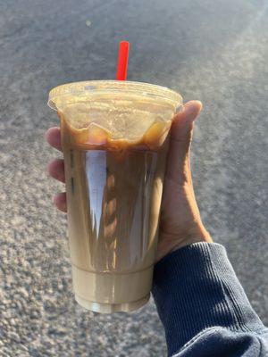 Iced caramel Macchiato 4 shots