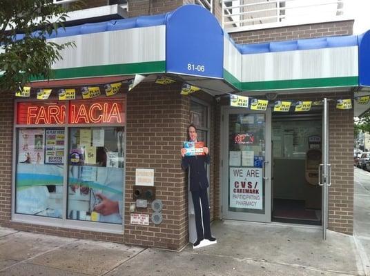 Entrance of the pharmacy