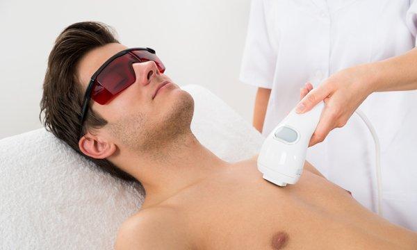 Laser Hair Removal works great for men too!