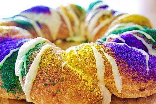 We do have King Cake too if want please call us ahead for order we make fresh for you.