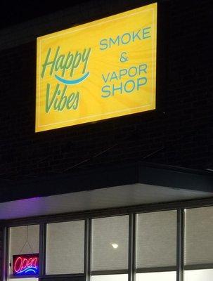 Happy Vibes is open 7 days a week for your shopping convenience.