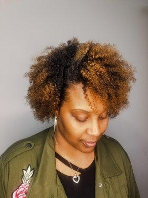 Twist out