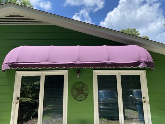 Photos of the full awning