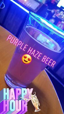 Purple haze beer