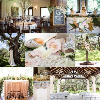 Cathedral Oaks collage, which shows a ceremony on the covered patio.