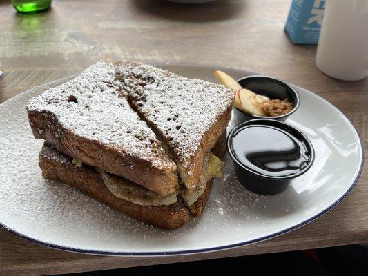 Vanilla rum French Toast Sandwich