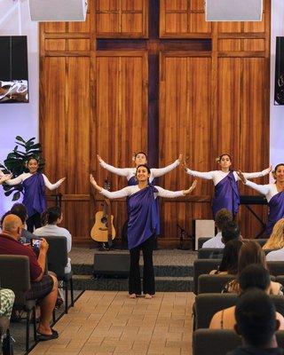 Easter Hula Performance