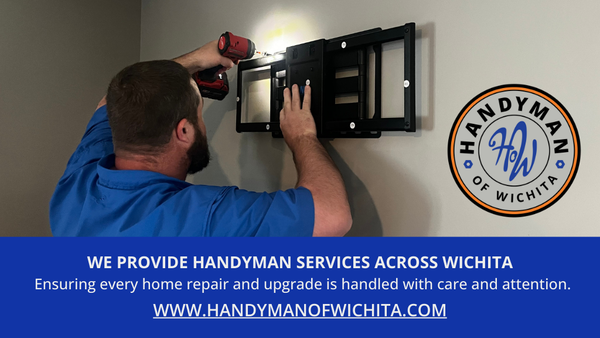 We provide handyman services across Wichita - ensuring every home repair and upgrade is handled with care and attention.