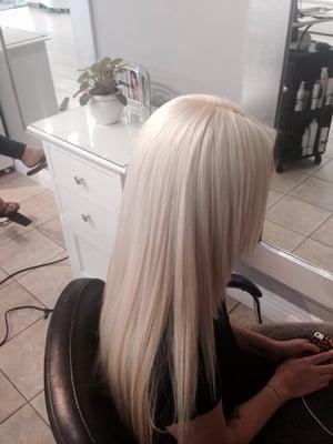 Platinum blonde by the amazing Tracy!