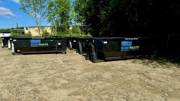 Ross Waste 10 Yard Dumpster containers