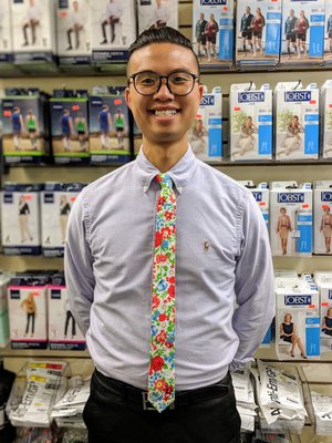 Our pharmacist, Charlie Ng, demonstrates his dedication by providing the most utmost care and service to his patients.