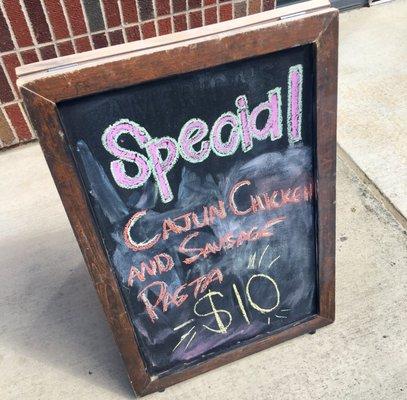 The special is the bomb!