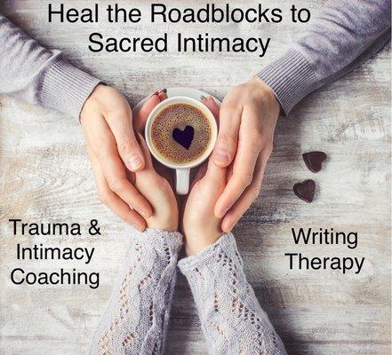 I'm a licensed massage therapist as well as a trauma & Intimacy coach & published author that helps people with writing therapy.