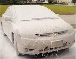 Foam cannon wash also available.