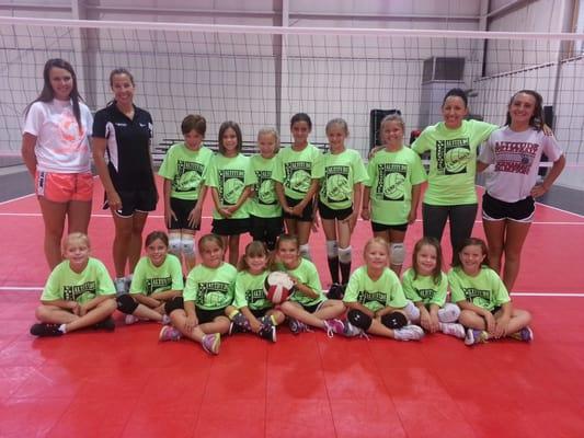 Recent VolleyKidz and VolleyTotz Camp for Ages 4-9