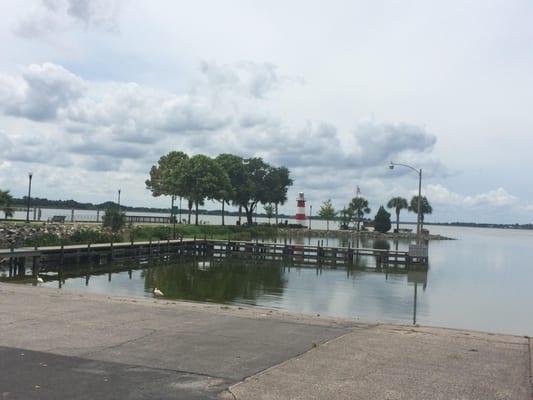 Lighthouse in downtown Mount Dora FL 32757