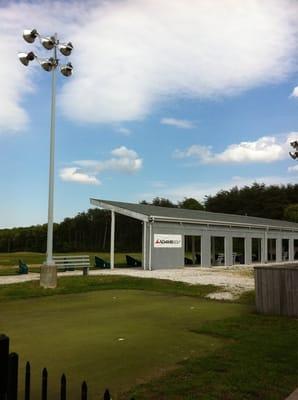 The driving range