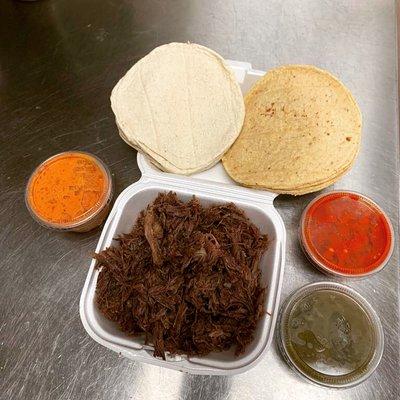 Barbacoa y salsas