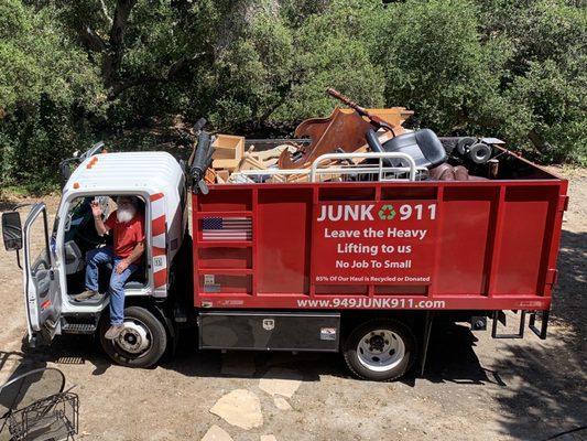 Christmas came early! Santa and his elves cleared out an entire truck of stuff at beyond a fair price!