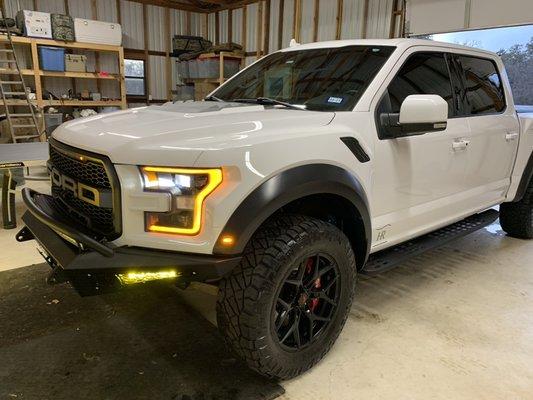 Ceramic coated raptor