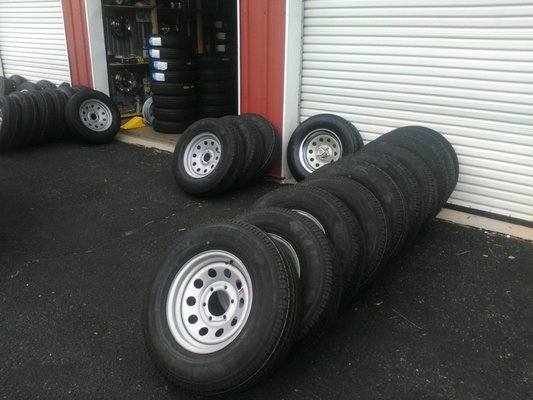 St professional grade trailer tires and  wheels