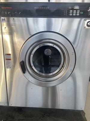 Large washer $9.25 holds 8 loads