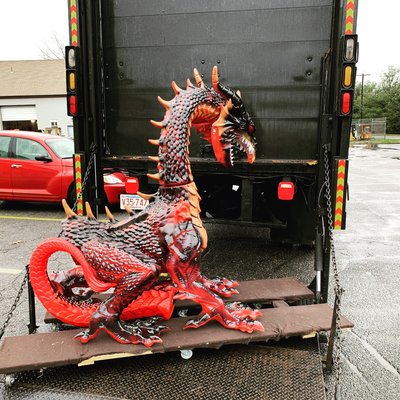 Dragon hauling