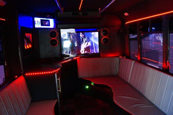 Party Bus all pimped out