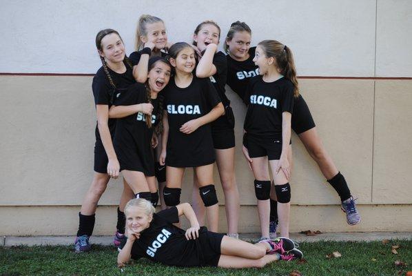 Middle School girls volleyball