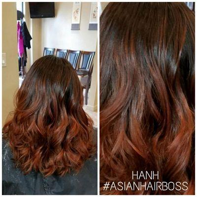 Hair by HANH #ASIANHAIRBOSS  Text or call 801 860 3102