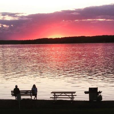 Frenchman's Bay sunset