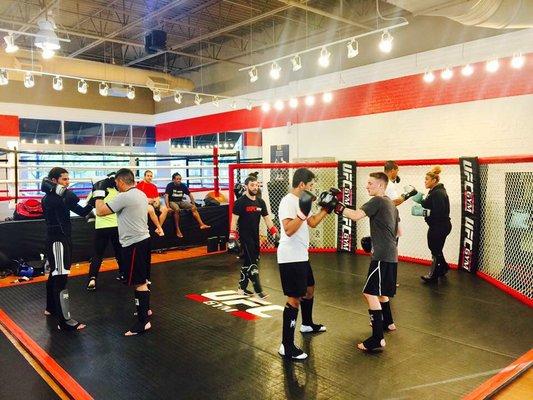 Saturday MMA class with Coach Zach.