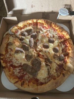 Create Your Own Pizza   Medium - Pan-Style Crust - Sausage