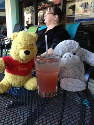 Pooh and Mark hangin tough at Corks