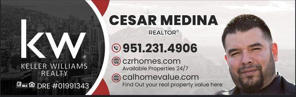 Cesar Medina - Keller Williams Realty