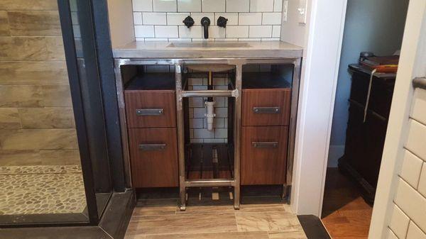 Custom bathroom vanity