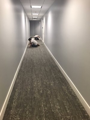 Commercial remodeling hallways dc