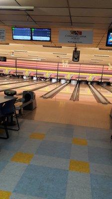 Bowling lanes