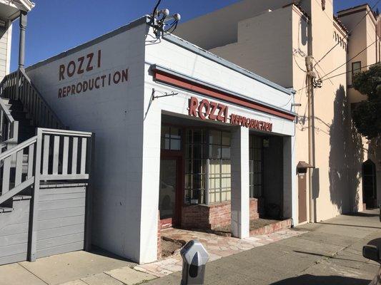 Rozzi Reproductions on Baden Avenue in South San Francisco.