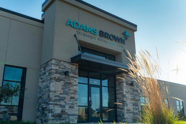 The offices of Adams Brown Strategic Allies and CPAs