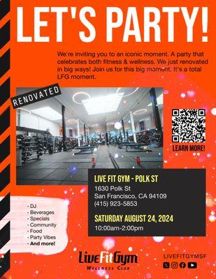 Live Fit Gym - Polk Street