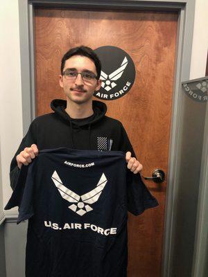 New Air Force Delayed Entry Program member!