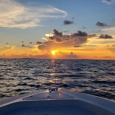 Sunset on the Florida Bay