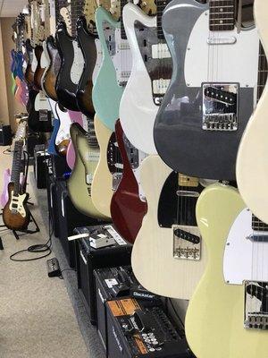 Guitar wall