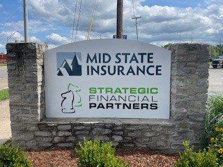 Mid State Insurance Sign