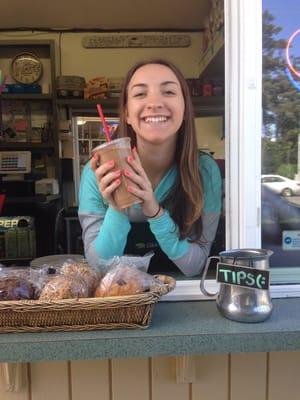 Our lovely barista Megan!