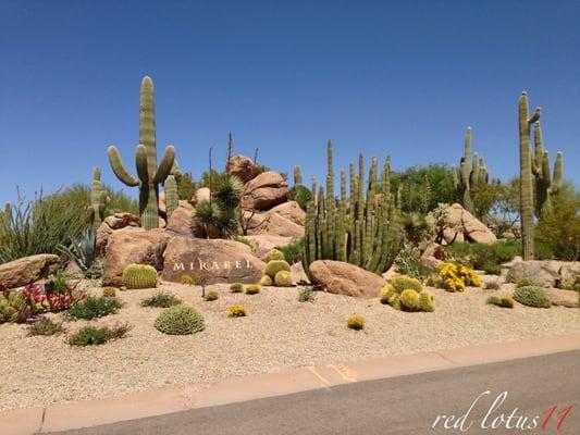 Entrance to one of the most exclusive clubs in Arizona.