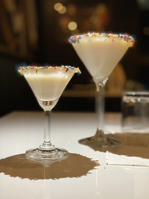 The Birthday Cake Martini - was dessert!!