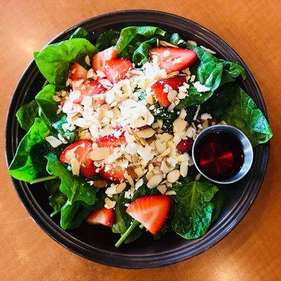 Strawberry Feta Salads by Smilecafe