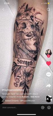 This is the tattoo that I would like to get. How much would it be?